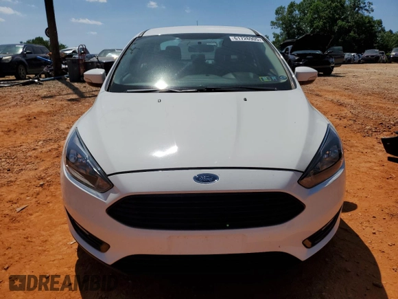 2018 Ford Focus SE with VIN 1FADP3FE9JL264664, listed as a Copart auction lot 61726905 with 28,471 mi miles and Salvage title. Bid and sale history available at DreamBid. Image 5.