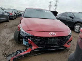 2023 Hyundai Elantra N Line z VIN KMHLR4AF9PU498016, wystawiony jako Copart lot #52012365 z przebiegiem 20 521 mil mil oraz Szkoda całkowita • Salvage title. Historia ofert i sprzedaży dostępna na DreamBid. Obrazek 5.
