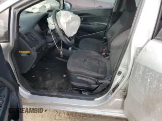 2015 Kia Rio LX with VIN KNADM4A37F6497234, listed as a Copart auction lot 45778255 with 118,002 mi miles and Salvage Title. Bid and sale history available at carsss.com. Image 7.