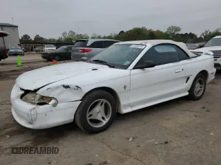 1998 Ford Mustang with VIN 1FAFP4442WF180149, listed as a Copart auction lot 51080475 with 103,736 mi miles and Salvage Title. Bid and sale history available at carsss.com. Image 1.