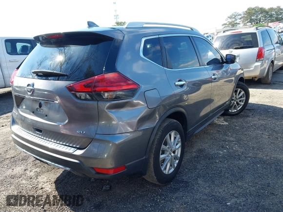 2017 Nissan Rogue S with VIN KNMAT2MT1HP611184, listed as a IAAI auction lot 41632876 with 142,488 mi miles. Bid and sale history available at carsss.com. Image 4.