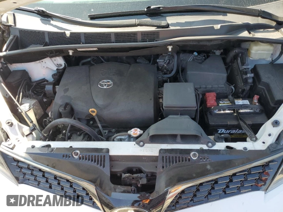 2018 Toyota Sienna SE with VIN 5TDXZ3DC6JS934883, listed as a Copart auction lot 47573264 with 123,524 mi miles and Salvage title. Bid and sale history available at DreamBid. Image 12.