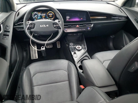 2023 Kia Niro Wave with VIN KNDCT3L14P5042288, listed as a Copart auction lot 44417745 with 14,382 mi miles and Salvage Title. Bid and sale history available at DreamBid. Image 8.