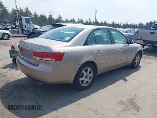 2006 Hyundai Sonata GLS with VIN 5NPEU46FX6H004226, listed as a IAAI auction lot 42125588 with 131,710 mi miles and . Bid and sale history available at DreamBid. Image 4.