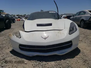 2016 Chevrolet Corvette 1LT with VIN 1G1YB2D71G5111095, listed as a Copart auction lot 57511404 with 0 mi miles and Salvage Title. Bid and sale history available at carsss.com. Image 5.