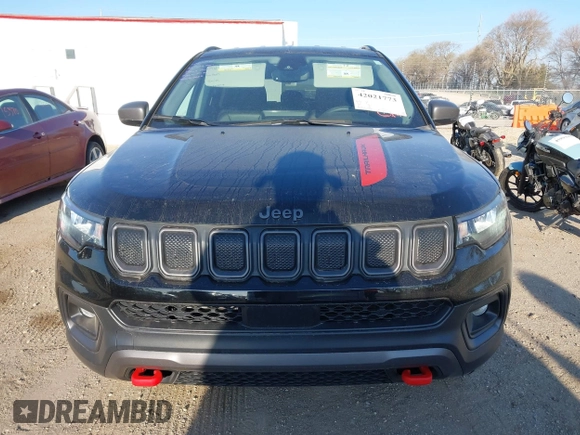 2022 Jeep Compass Trailhawk с VIN 3C4NJDDB1NT133835, выставлен на аукционе IAAI как лот 42021773 с пробегом 47 671 миль миль и . История ставок и продаж доступна на DreamBid. Изображение 13.