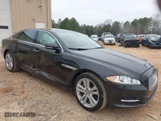 2011 Jaguar XJ with VIN SAJWA2GB8BLV21948, listed as a IAAI auction lot 41761409 with 105,500 mi miles. Bid and sale history available at carsss.com. Image 1.
