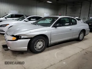 2002 Chevrolet Monte Carlo LS with VIN 2G1WW12EX29231271, listed as a Copart auction lot 82570934 with 145,028 mi miles and Non Repairable. Bid and sale history available at carsss.com. Image 1.