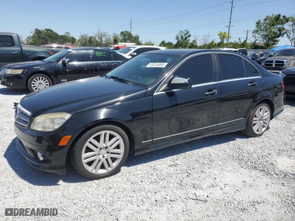 2008 Mercedes-Benz C-Class 3.0L Sport with VIN WDDGF54X58R038614, listed as a Copart auction lot 53324005 with 0 mi miles and Clean Title. Bid and sale history available at carsss.com. Image 1.
