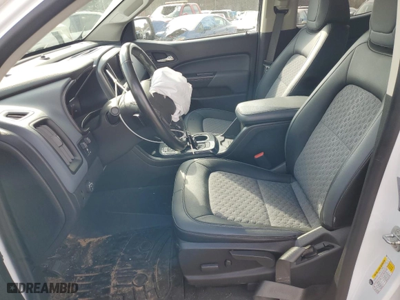 2021 Chevrolet Colorado 2WD Z71 with VIN 1GCGSDEN6M1185112, listed as a Copart auction lot 79696804 with 63,742 mi miles and Salvage Title. Bid and sale history available at carsss.com. Image 7.