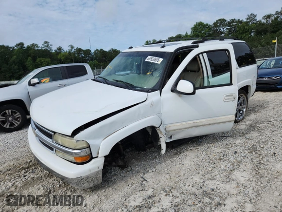 2005 Chevrolet Tahoe LT with VIN 1GNEC13T95J116623, listed as a Copart auction lot 60550695 with Not provided miles and Salvage title. Bid and sale history available at DreamBid. Image 1.