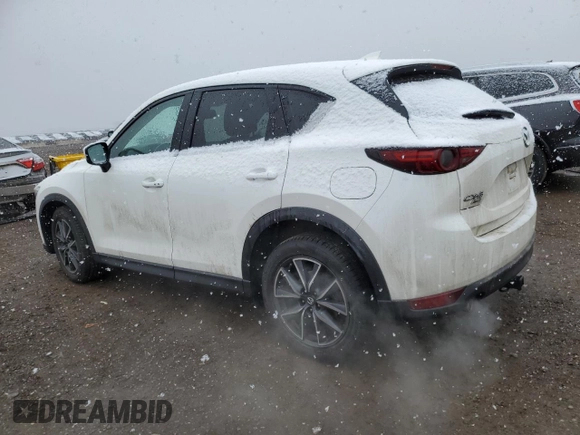 2018 Mazda CX-5 Grand Touring with VIN JM3KFBDM2J0405902, listed as a Copart auction lot 53731175 with 85,740 mi miles and Salvage Title. Bid and sale history available at DreamBid. Image 2.