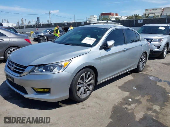 2014 Honda Accord Sport with VIN 1HGCR2F56EA208419, listed as a IAAI auction lot 41936540 with 148,514 mi miles and . Bid and sale history available at DreamBid. Image 17.