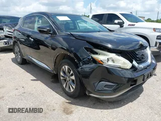 2015 Nissan Murano Platinum z VIN 5N1AZ2MG3FN252300, wystawiony jako IAAI lot #42530205 z przebiegiem 140 432 mil mil oraz . Historia ofert i sprzedaży dostępna na DreamBid. Obrazek 1.