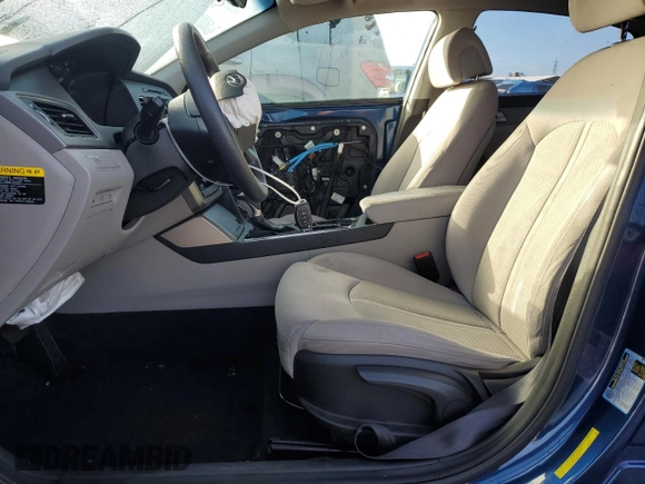 2017 Hyundai Sonata 2.4L with VIN 5NPE24AF8HH525798, listed as a Copart auction lot 45584345 with 101,905 mi miles and Salvage Title. Bid and sale history available at carsss.com. Image 7.