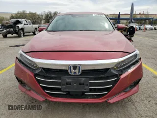 2022 Honda Accord EX-L with VIN 1HGCV3F50NA007181, listed as a Copart auction lot 50923265 with 79,522 mi miles and Salvage title. Bid and sale history available at DreamBid. Image 5.