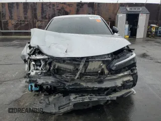 2022 Honda Civic Sedan Sport with VIN 2HGFE2F59NH505520, listed as a Copart auction lot 48165305 with 0 mi miles and Salvage Title. Bid and sale history available at carsss.com. Image 5.