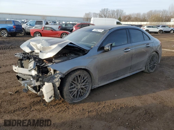 2019 Mercedes-Benz A 220 with VIN WDD3G4FB3KW022895, listed as a Copart auction lot 48662115 with 65,990 mi miles and Clean Title. Bid and sale history available at DreamBid. Image 1.