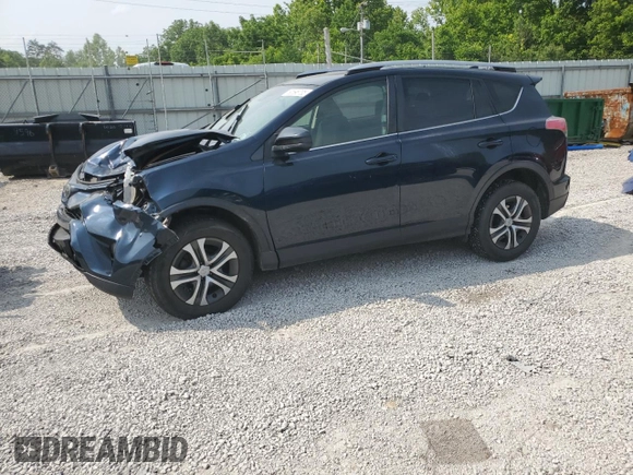 2018 Toyota RAV4 LE with VIN JTMBFREV7JJ253067, listed as a Copart auction lot 60596735 with Not provided miles and Salvage title. Bid and sale history available at DreamBid. Image 1.