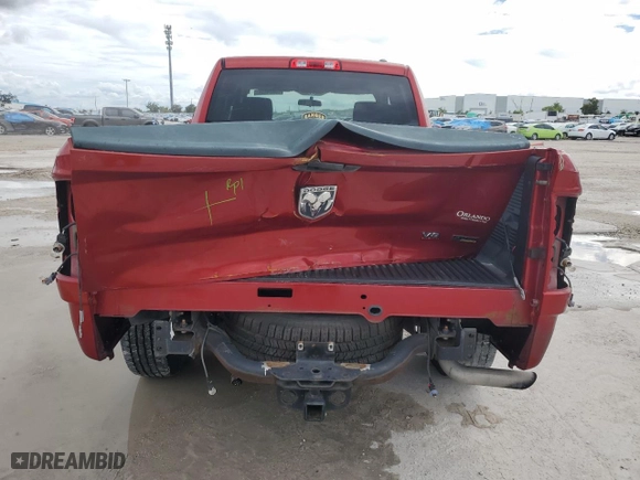 2009 Dodge Ram 1500 ST with VIN 1D3HB18P39S732412, listed as a Copart auction lot 70824854 with 119,329 mi miles and Salvage Title. Bid and sale history available at carsss.com. Image 6.