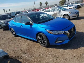 2022 Nissan Sentra SR z VIN 3N1AB8DV0NY208091, wystawiony jako IAAI lot #41580719 z przebiegiem 50 685 mil mil oraz . Historia ofert i sprzedaży dostępna na DreamBid. Obrazek 1.
