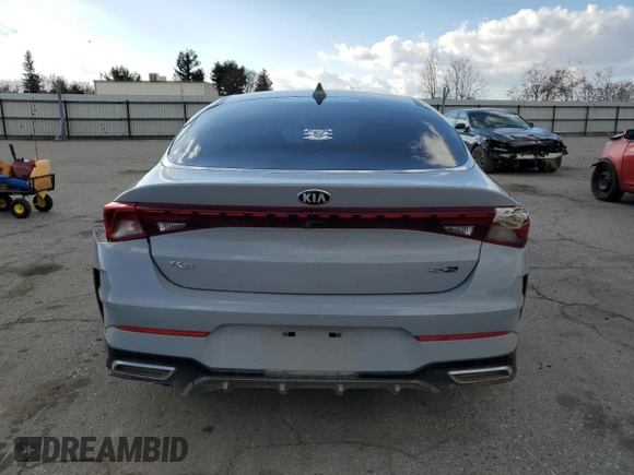 2021 Kia K5 GT-Line with VIN 5XXG64J25MG006868, listed as a Copart auction lot 42458495 with 78,771 mi miles and Salvage Title. Bid and sale history available at carsss.com. Image 6.
