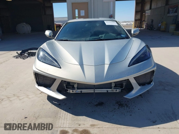 2021 Chevrolet Corvette 1LT with VIN 1G1YA2D49M5109468, listed as a IAAI auction lot 41343940 with 49,570 mi miles. Bid and sale history available at carsss.com. Image 13.