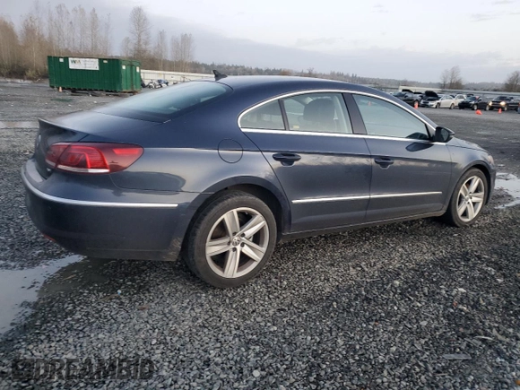 2013 Volkswagen CC Sport with VIN WVWBP7ANXDE539872, listed as a Copart auction lot 79144084 with 128,050 mi miles and Salvage Title. Bid and sale history available at DreamBid. Image 3.