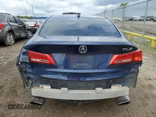 2020 Acura TLX with VIN 19UUB2F34LA002696, listed as a Copart auction lot 69750294 with 128,012 mi miles and Salvage Title. Bid and sale history available at carsss.com. Image 6.