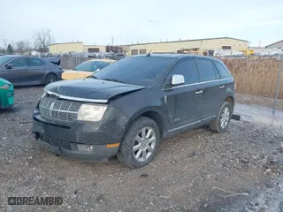 2009 Lincoln MKX with VIN 2LMDU68C19BJ04838, listed as a IAAI auction lot 41513786 with 213,306 mi miles. Bid and sale history available at carsss.com. Image 2.