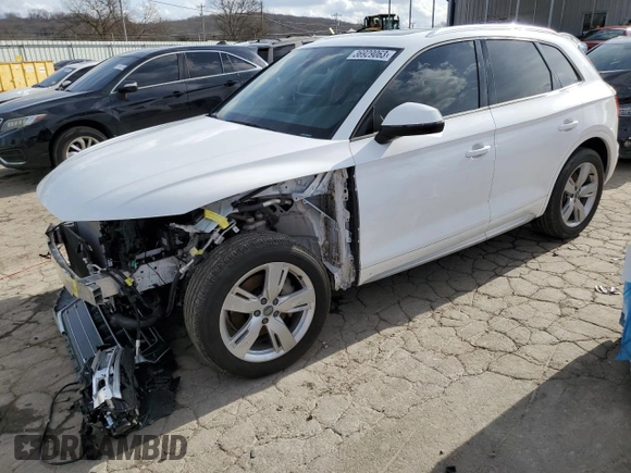 2018 Audi Q5 Premium with VIN WA1ANAFY9J2089592, listed as a Copart auction lot 36929063 with 33,009 mi miles and . Bid and sale history available at DreamBid. Image 1.