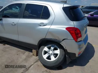 2021 Chevrolet Trax LS with VIN KL7CJKSB8MB307752, listed as a IAAI auction lot 42320660 with 60,761 mi miles and . Bid and sale history available at DreamBid. Image 6.