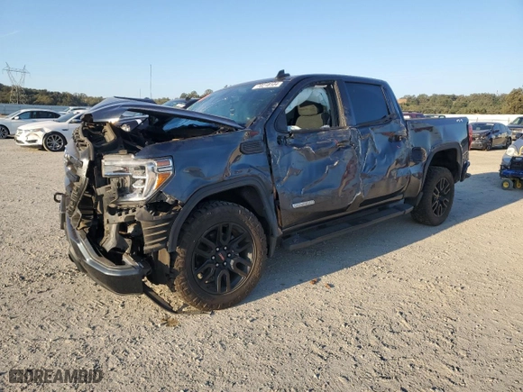 2020 GMC Sierra 1500 Elevation with VIN 3GTP9CEK5LG276352, listed as a Copart auction lot 70218104 with 160,663 mi miles and Salvage Title. Bid and sale history available at carsss.com. Image 1.