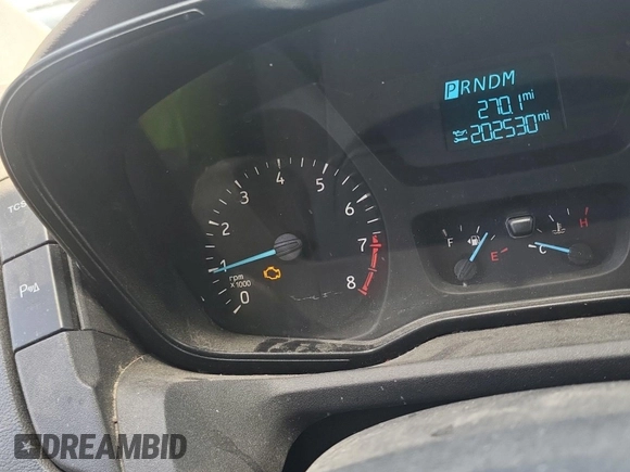 2017 Ford Transit Cargo with VIN 1FTYE1CM0HKB43622, listed as a IAAI auction lot 42670548 with 202,530 mi miles and . Bid and sale history available at DreamBid. Image 31.