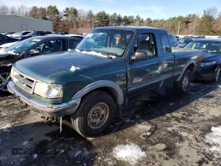 1995 Ford Ranger XLT with VIN 1FTCR15X8STA38740, listed as a Copart auction lot 84433954 with 149,296 mi miles and Non Repairable. Bid and sale history available at carsss.com. Image 1.