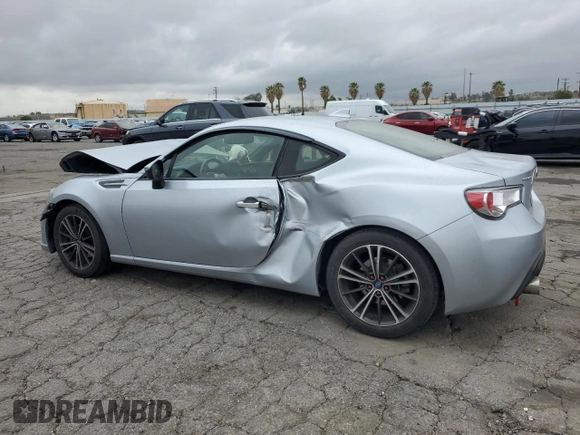 2015 Subaru BRZ Premium with VIN JF1ZCAB12F9607084, listed as a Copart auction lot 53743495 with 57,486 mi miles and Salvage title. Bid and sale history available at DreamBid. Image 2.