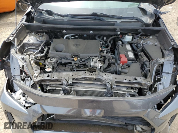 2021 Toyota RAV4 LE with VIN 2T3F1RFV6MC164399, listed as a Copart auction lot 56422785 with 72,027 mi miles and Salvage title. Bid and sale history available at DreamBid. Image 12.