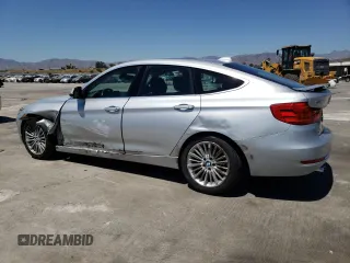 2015 BMW 3 Series GT 328i xDrive with VIN WBA8Z5C54FGS36421, listed as a Copart auction lot 60364933 with 53,697 mi miles. Bid and sale history available at carsss.com. Image 2.