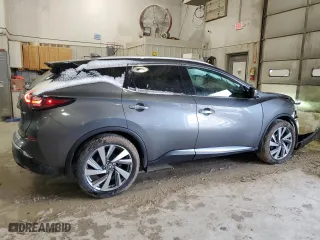 2019 Nissan Murano S with VIN 5N1AZ2MS1KN129903, listed as a Copart auction lot 47481385 with 35,057 mi miles and Salvage Title. Bid and sale history available at carsss.com. Image 3.