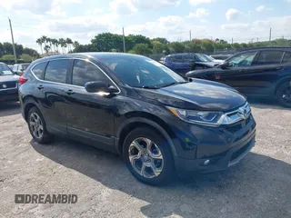 2017 Honda CR-V EX-L with VIN 7FARW1H80HE004721, listed as a IAAI auction lot 42063324 with 33,226 mi miles. Bid and sale history available at carsss.com. Image 1.