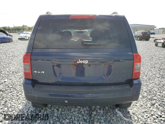 2012 Jeep Patriot Latitude with VIN 1C4NJRFB0CD624281, listed as a Copart auction lot 53113805 with 131,030 mi miles and Salvage Title. Bid and sale history available at carsss.com. Image 6.