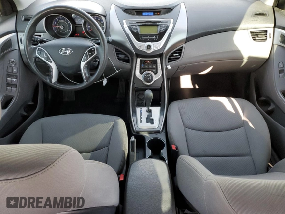 2012 Hyundai Elantra Limited with VIN KMHDH4AE7CU349600, listed as a Copart auction lot 57899385 with 146,076 mi miles and Salvage title. Bid and sale history available at DreamBid. Image 8.