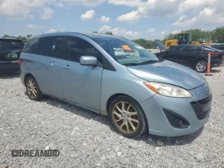 2012 Mazda 5 Touring with VIN JM1CW2CL5C0141969, listed as a Copart auction lot 62771735 with Not provided miles and Salvage title. Bid and sale history available at DreamBid. Image 4.