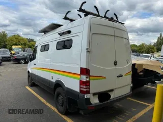 2016 Mercedes-Benz Sprinter Cargo with VIN WD3PE7DD6GP339069, listed as a Copart auction lot 81512014 with 53,121 mi miles and Salvage Title. Bid and sale history available at carsss.com. Image 3.