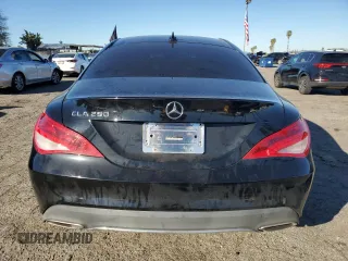 2018 Mercedes-Benz CLA with VIN WDDSJ4EB7JN677872, listed as a Copart auction lot 38463153 with 52,978 mi miles. Bid and sale history available at carsss.com. Image 6.