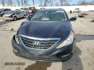 2013 Hyundai Sonata GLS with VIN 5NPEB4AC0DH624289, listed as a Copart auction lot 47611775 with 126,320 mi miles and Salvage Title. Bid and sale history available at carsss.com. Image 10.