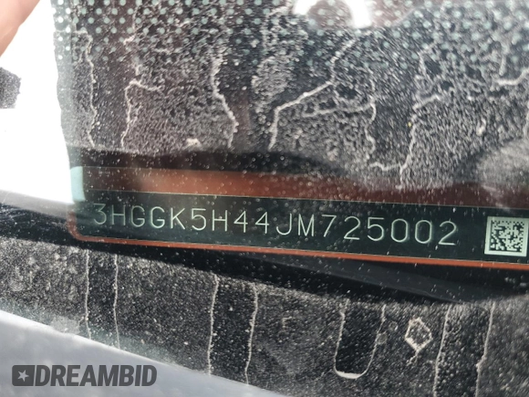2018 Honda Fit LX with VIN 3HGGK5H44JM725002, listed as a Copart auction lot 52890675 with 215,978 mi miles and Salvage Title. Bid and sale history available at carsss.com. Image 14.