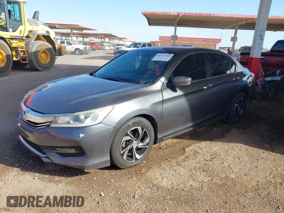 2017 Honda Accord Sedan LX with VIN 1HGCR2F31HA046878, listed as a IAAI auction lot 41927504 with 153,793 mi miles. Bid and sale history available at carsss.com. Image 2.
