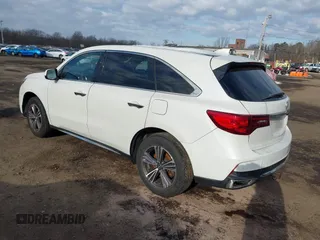 2017 Acura MDX with VIN 5J8YD4H36HL008483, listed as a IAAI auction lot 41404900 with 89,934 mi miles. Bid and sale history available at carsss.com. Image 3.