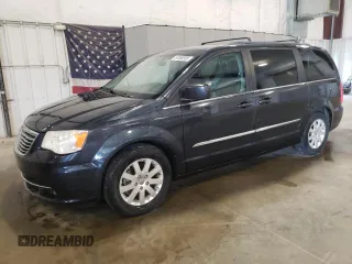 2013 Chrysler Town & Country Touring z VIN 2C4RC1BG1DR689525, wystawiony jako Copart lot #57550555 z przebiegiem 124 554 mil mil oraz Szkoda całkowita • Salvage title. Historia ofert i sprzedaży dostępna na DreamBid. Obrazek 1.